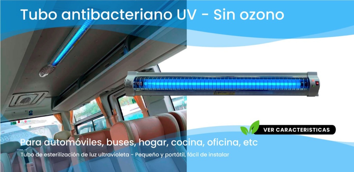 TUBO ANTIBACTERIOANO UV